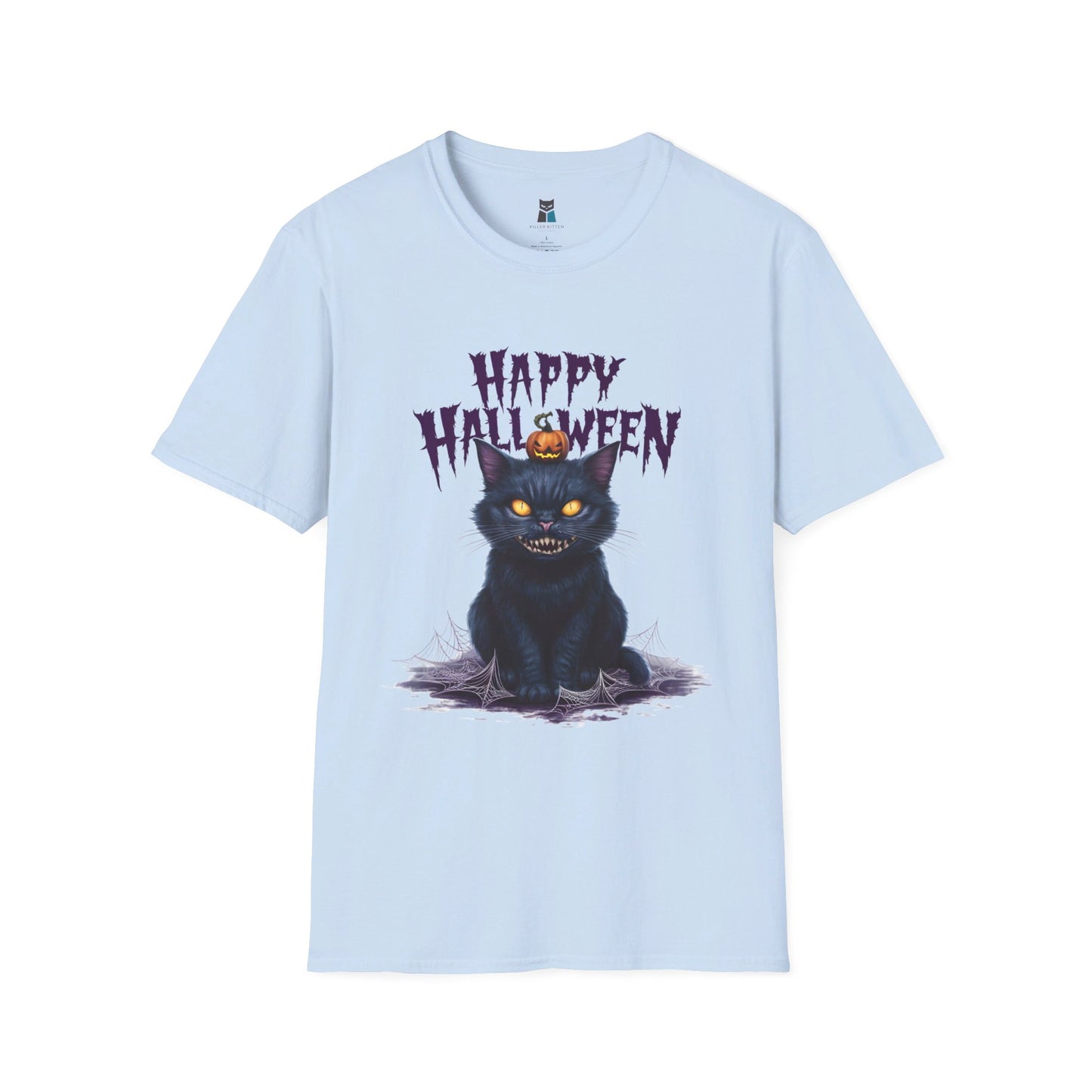 Spooky Cat Halloween T-Shirt