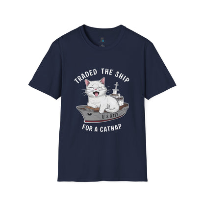 U.S. Navy Retired Cat Lover T-Shirt