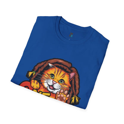 One Paw! Bob Marley Cat T-Shirt