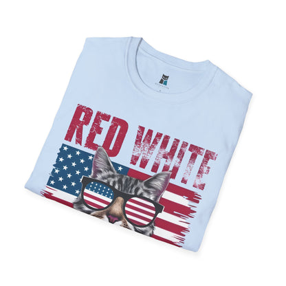 Red, White, and Meow: Show Your Patriotism T-Shirt