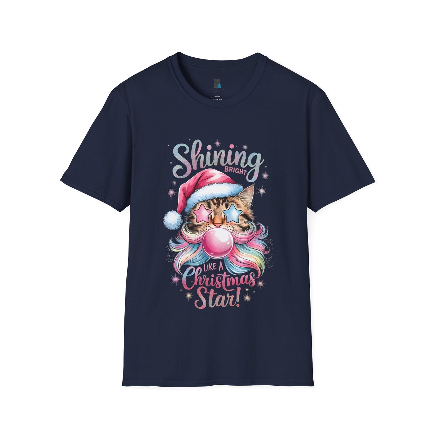 Shining Bright Christmas Star Unisex T-Shirt