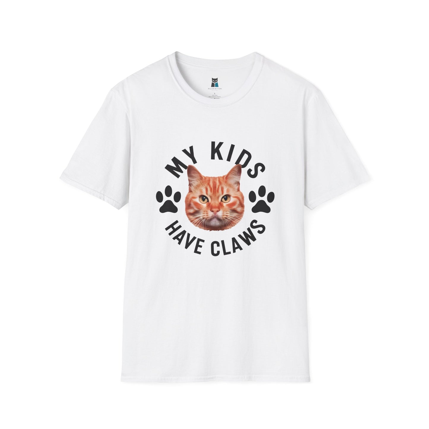 My Kids Have Claws Purrfect Cat Mom T-Shirt