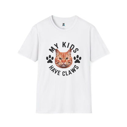 My Kids Have Claws Purrfect Cat Mom T-Shirt