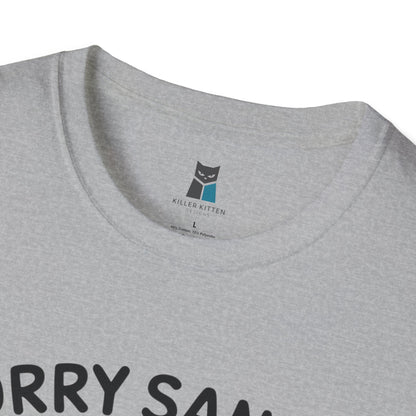 'Sorry Santa, I've Been Naughty' Christmas Cat T-Shirt