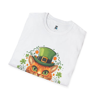 Happy St. Catrick's Day Funny Cat T-Shirt