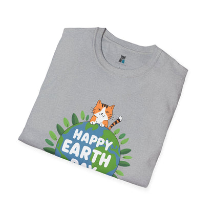 Happy Earth Day Cat T-Shirt