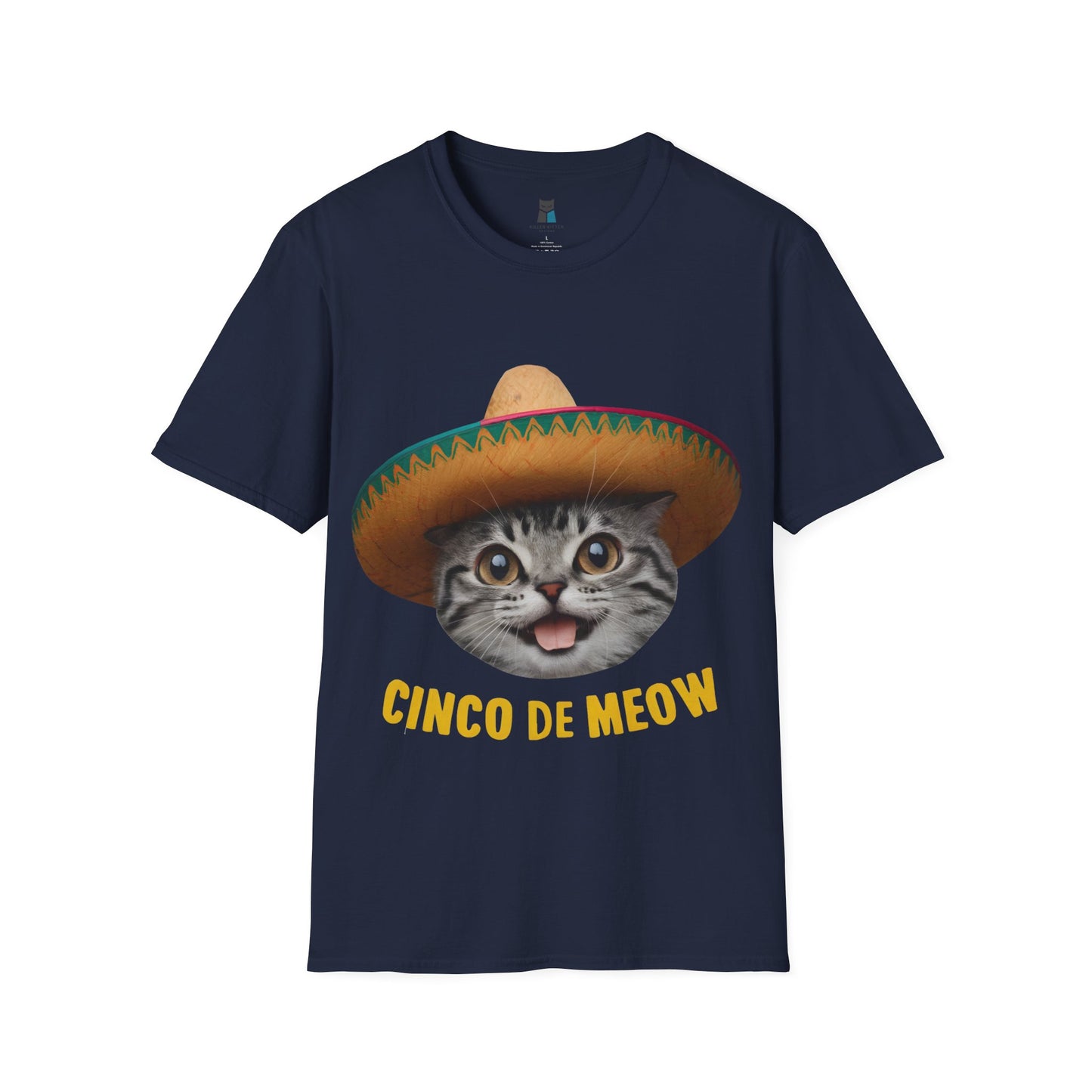 Cinco de Meow Funny Cat T-Shirt