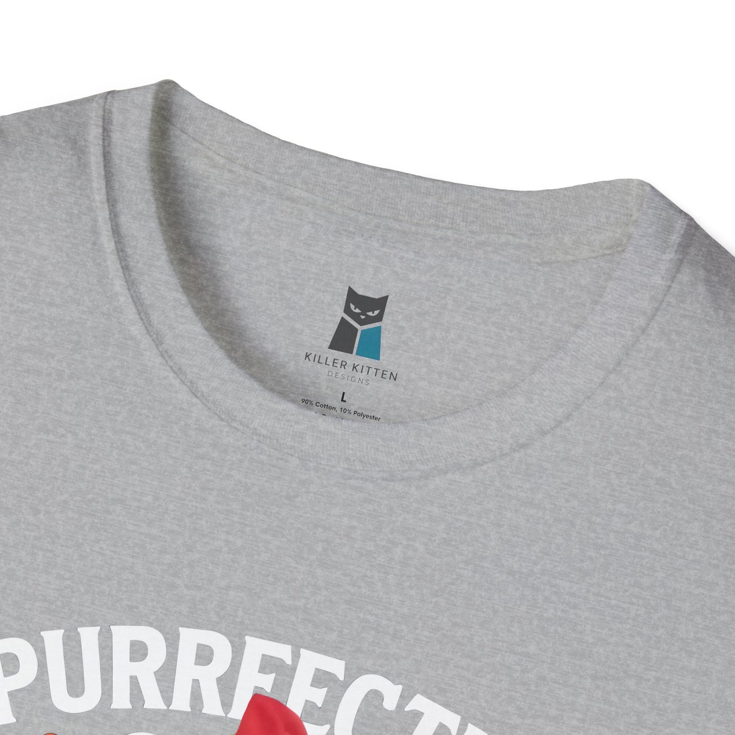 Purrfectly Thankful Cat Thanksgiving T-Shirt