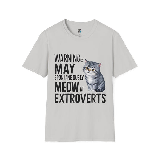 Introvert Cat Lover T-Shirt