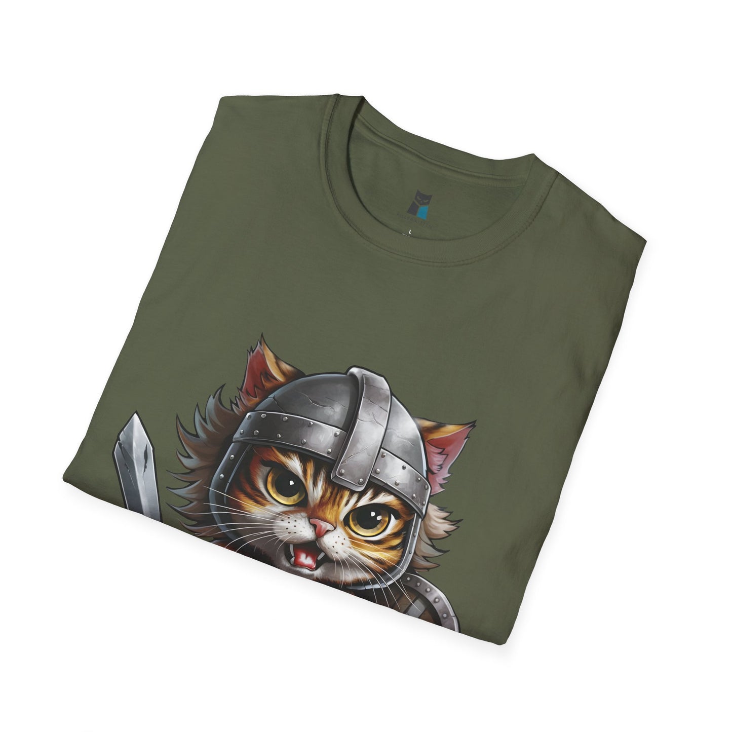 Fantasy Warrior Cat T-Shirt