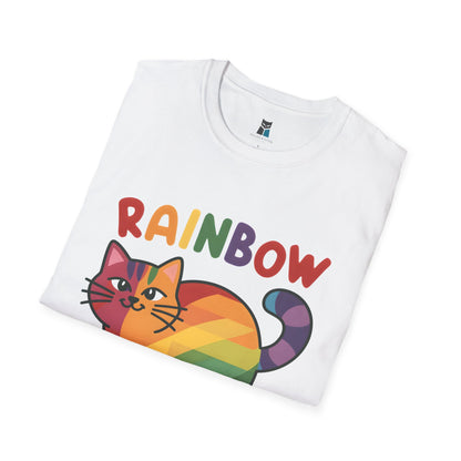 Rainbow Purr-ide Cat T-Shirt