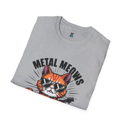 Metal Meows Purrfect Riffs T-Shirt