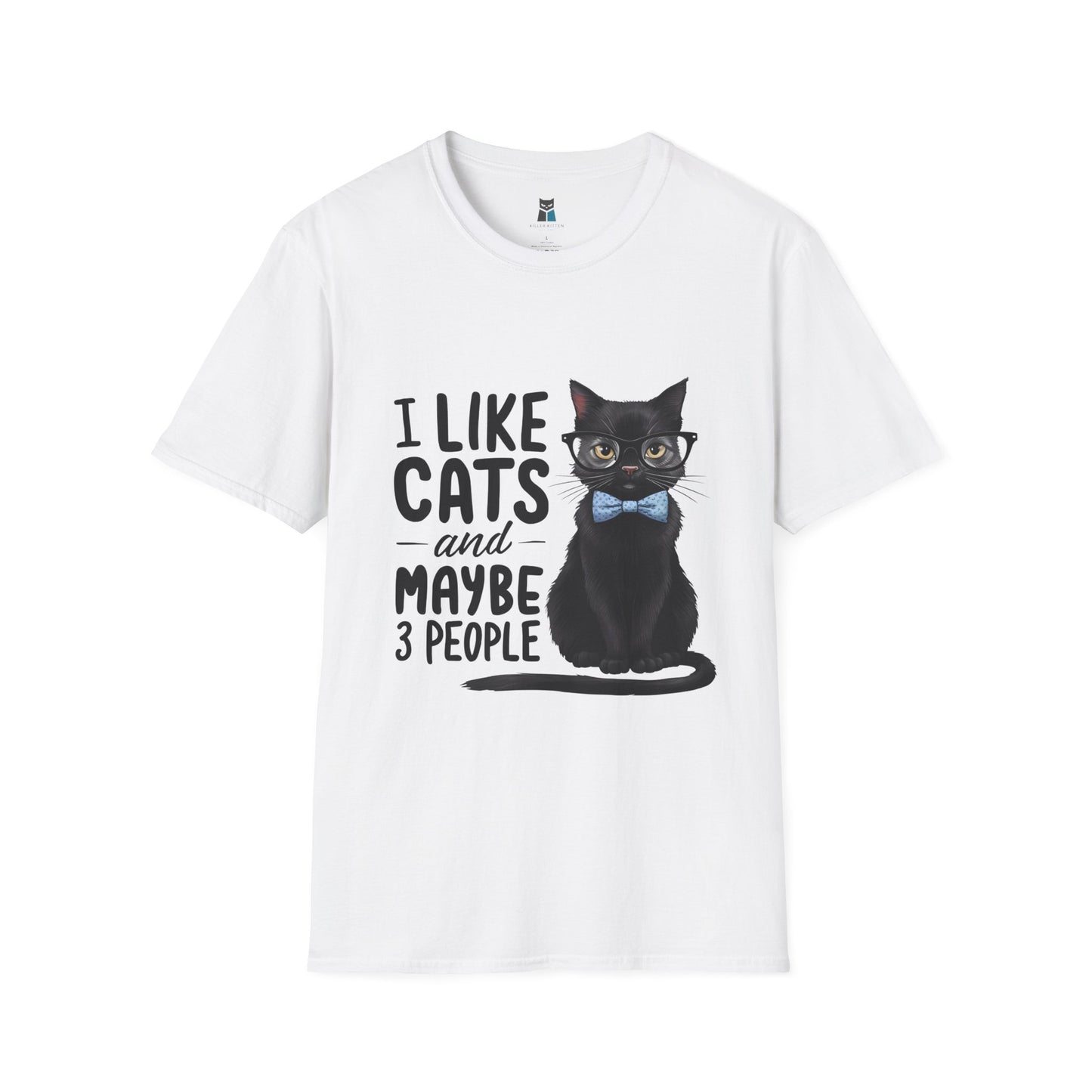 I Like Cats and Maybe 3 People T-Shirt