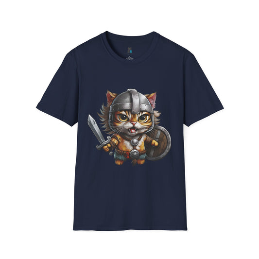 Fantasy Warrior Cat T-Shirt