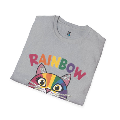 Rainbow Purr-ide Cat T-Shirt