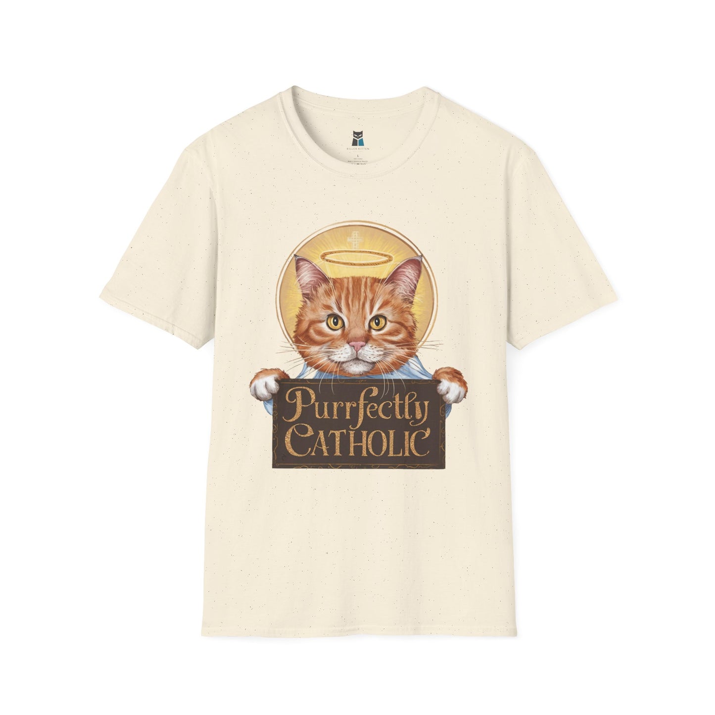 Purrfectly Catholic Cat T-Shirt