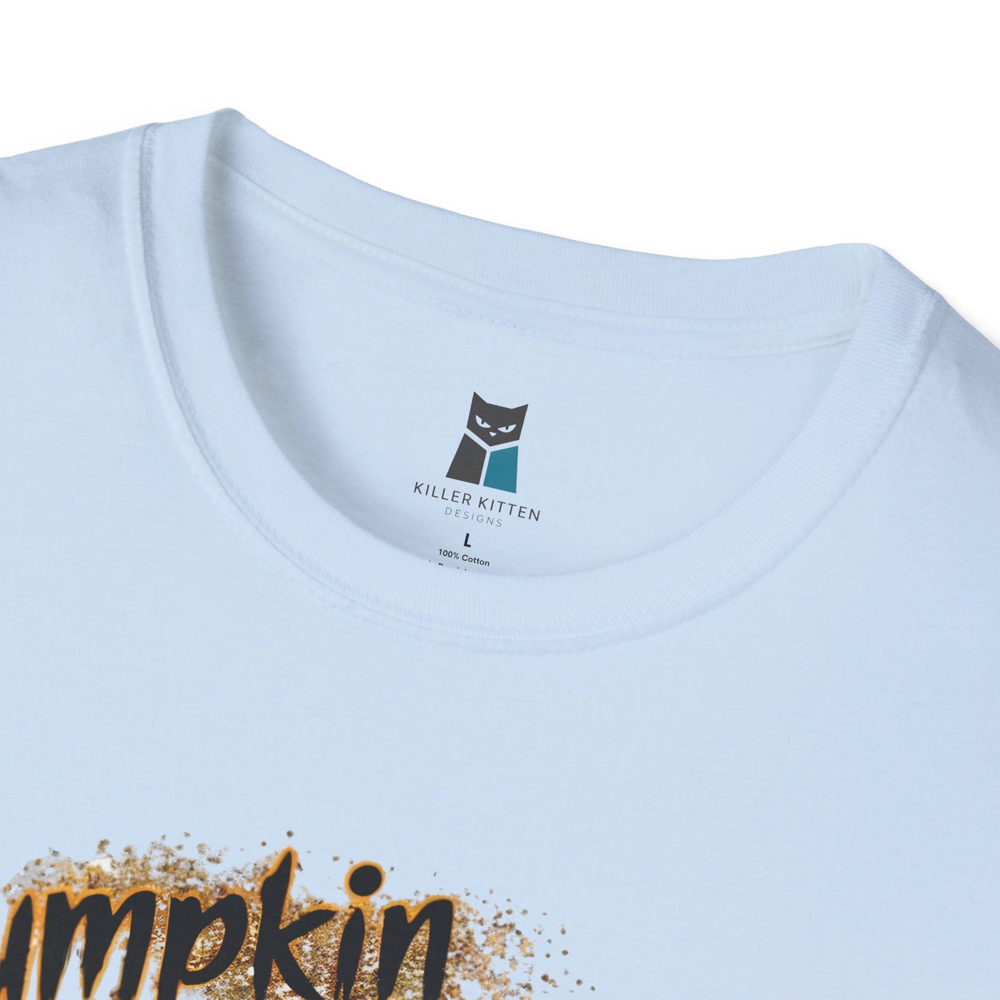 Pumpkin Spice & Purrfect Frights Halloween Cat T-Shirt