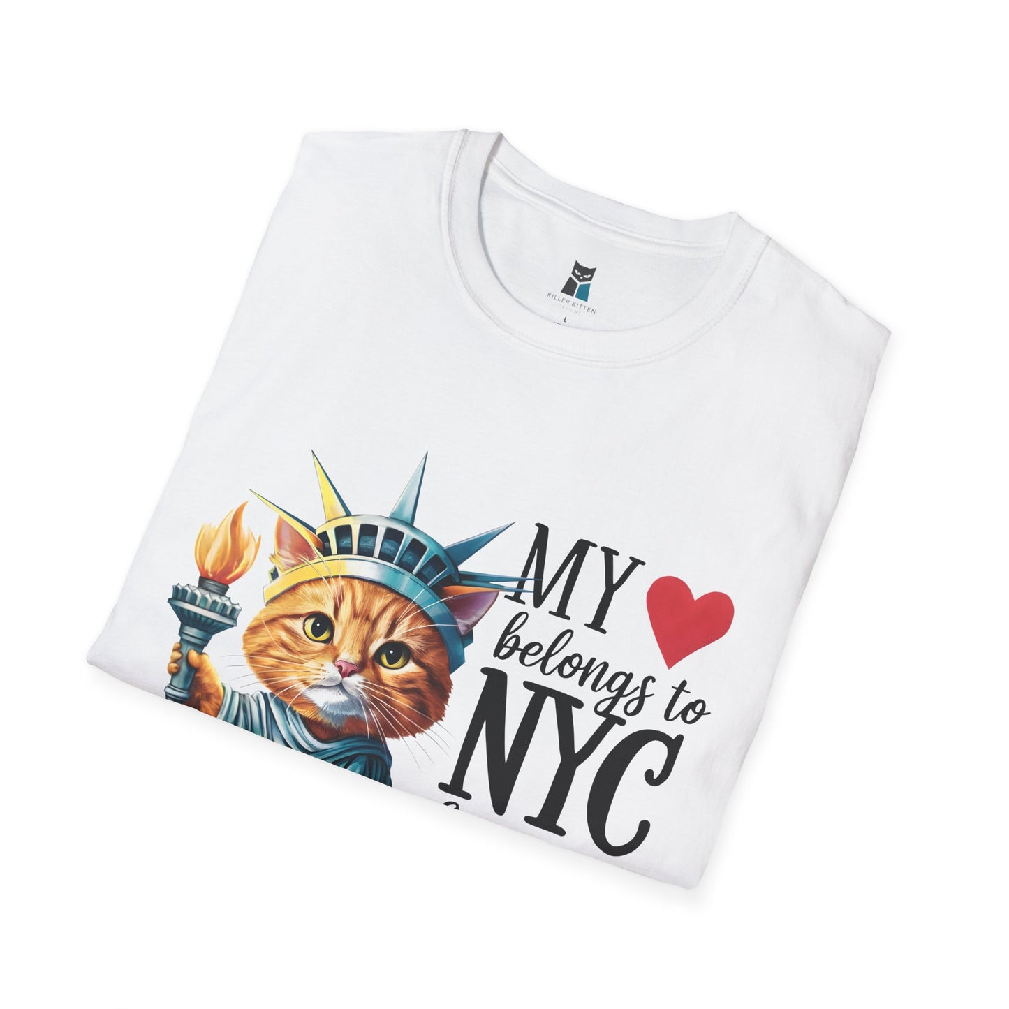 My Heart Belongs to NYC & My Purrfect Cat T-shirt