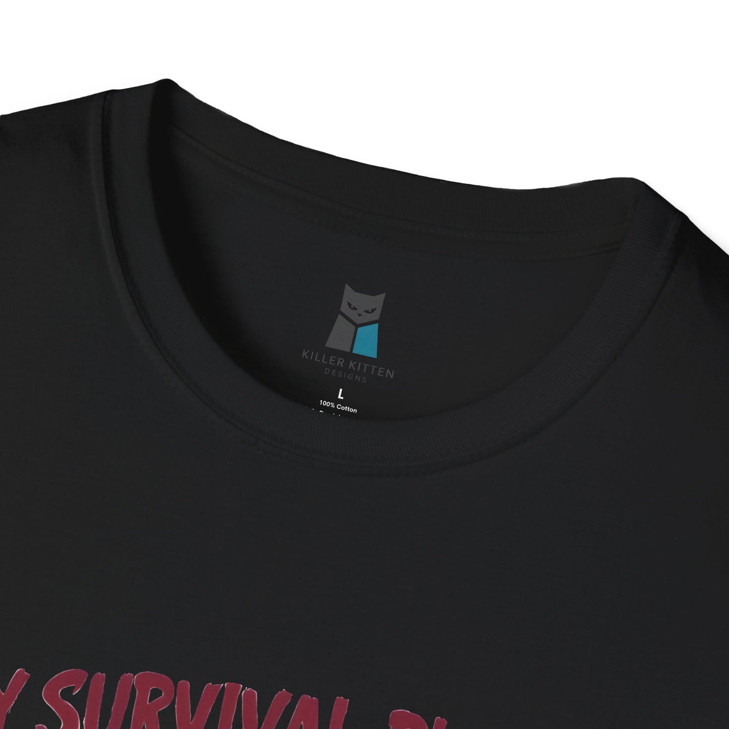 Zombie Apocalypse Survival Cat T-Shirt