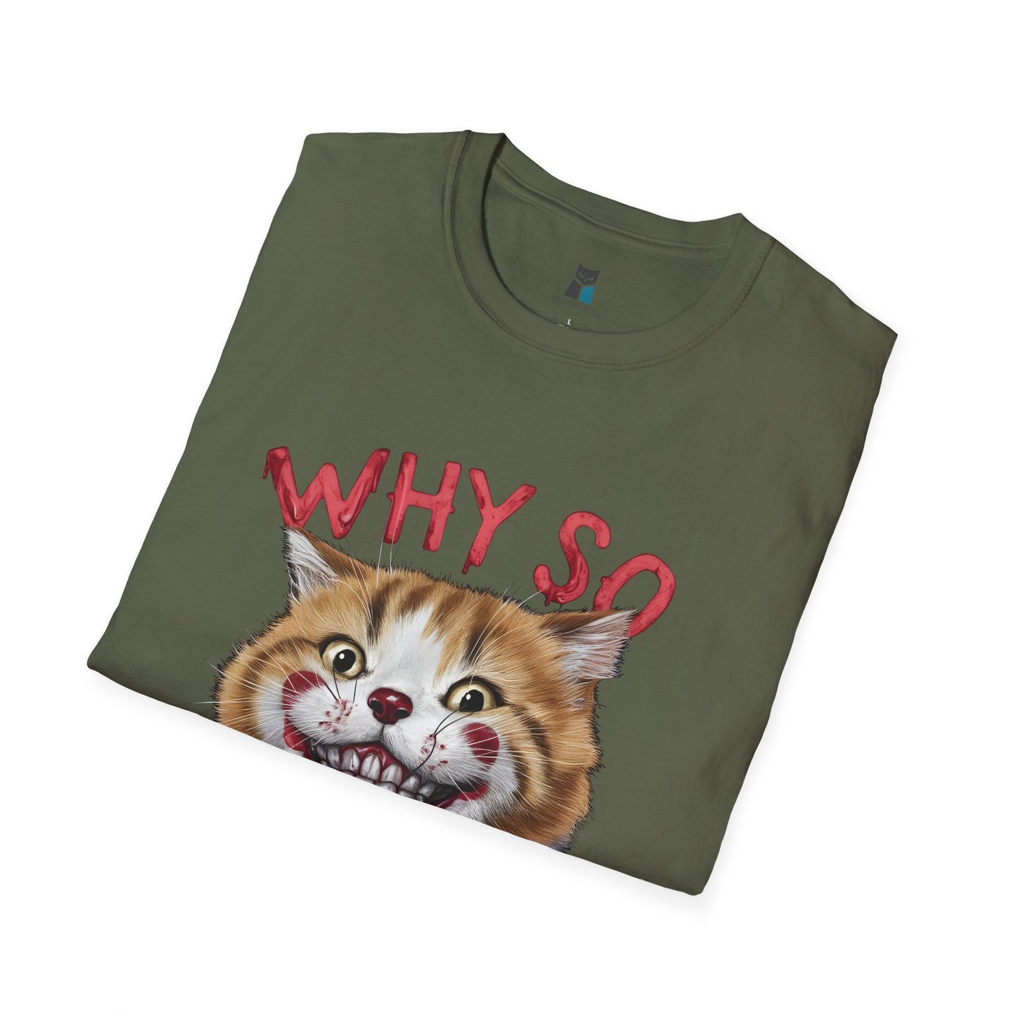 Why So Sleepy?  Horror Cat T-shirt