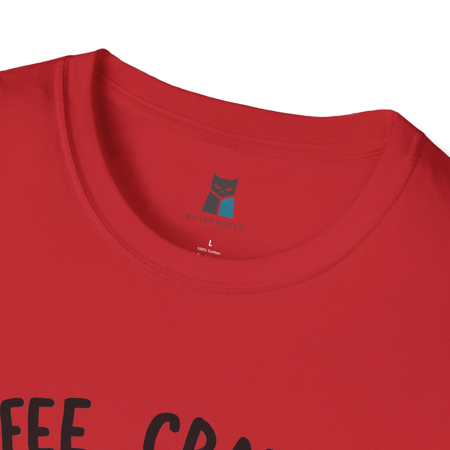 Coffee, Crayons, & Cattitude! Cat-tastic Kindergarten Teacher T-shirt