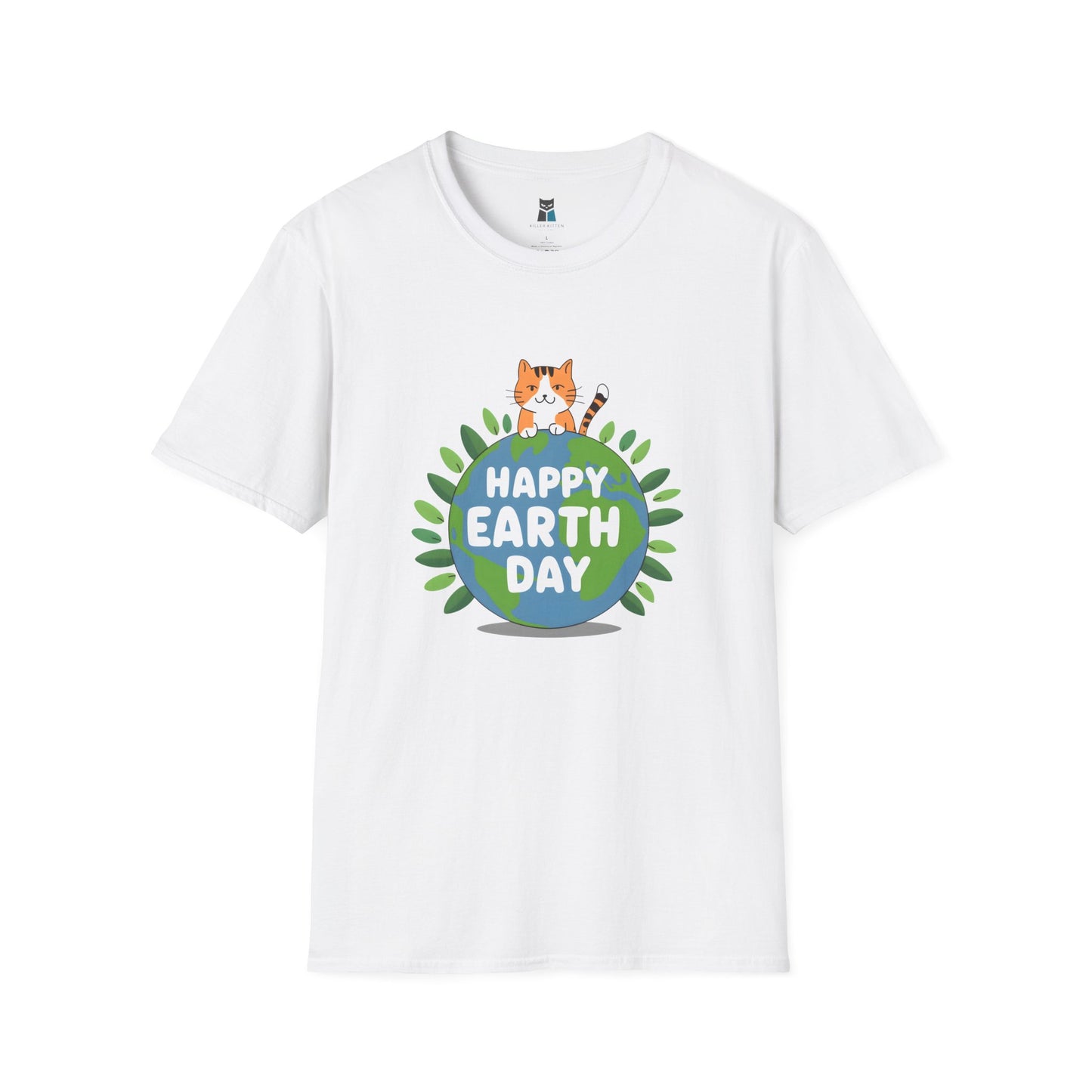 Happy Earth Day Cat T-Shirt