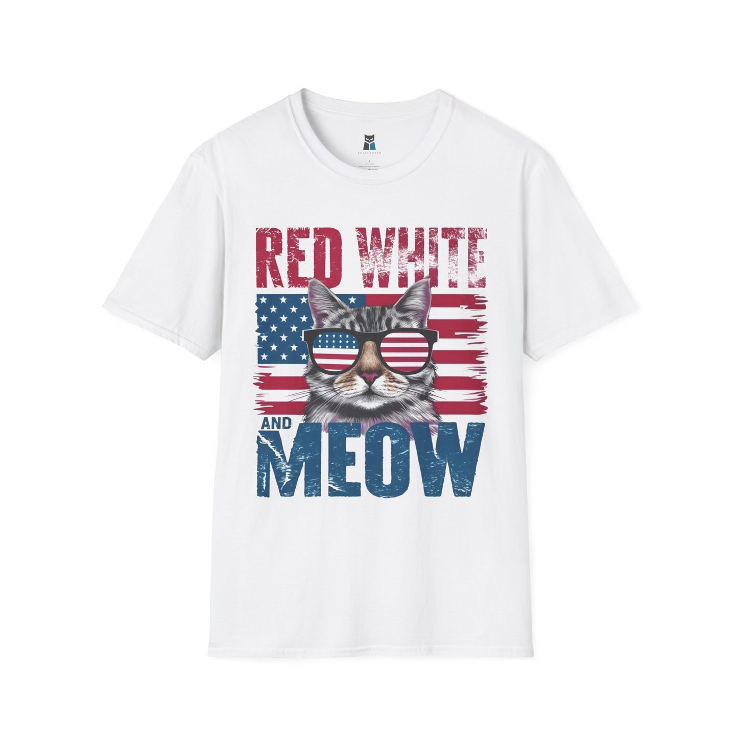 Red, White, and Meow: Show Your Patriotism T-Shirt