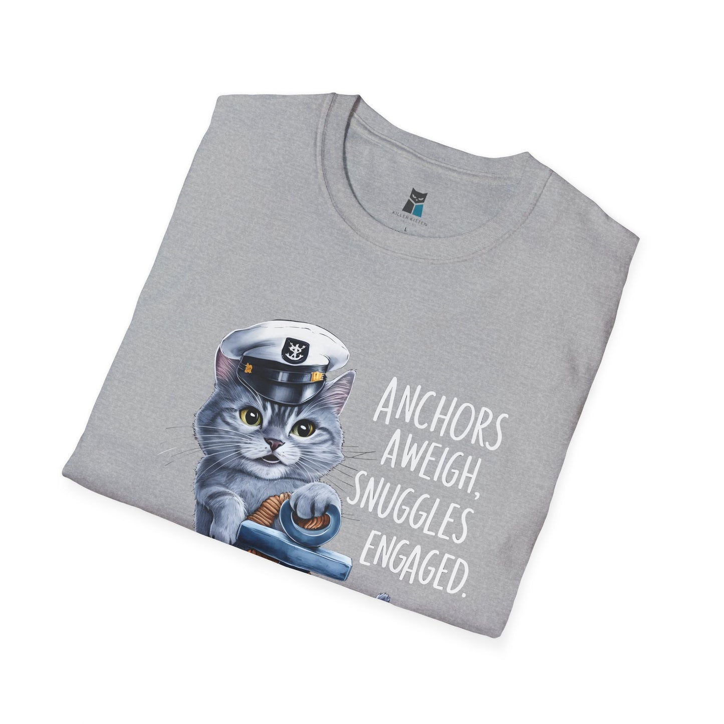 Anchors Aweigh Cat Lover T-Shirt