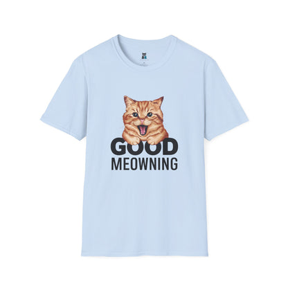 Good Meowning Cat T-shirt