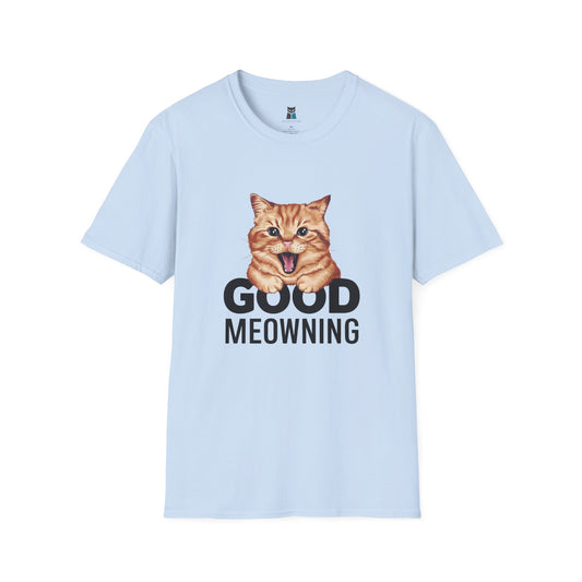 Good Meowning Cat T-shirt