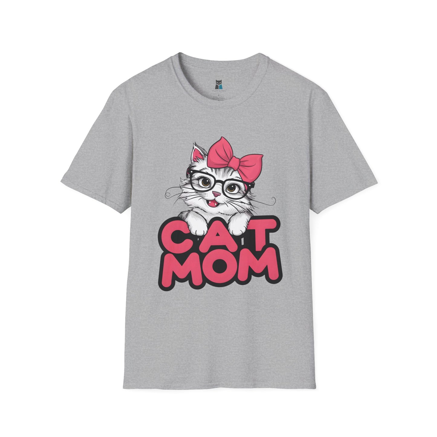 Adorable Cat Mom T-Shirt