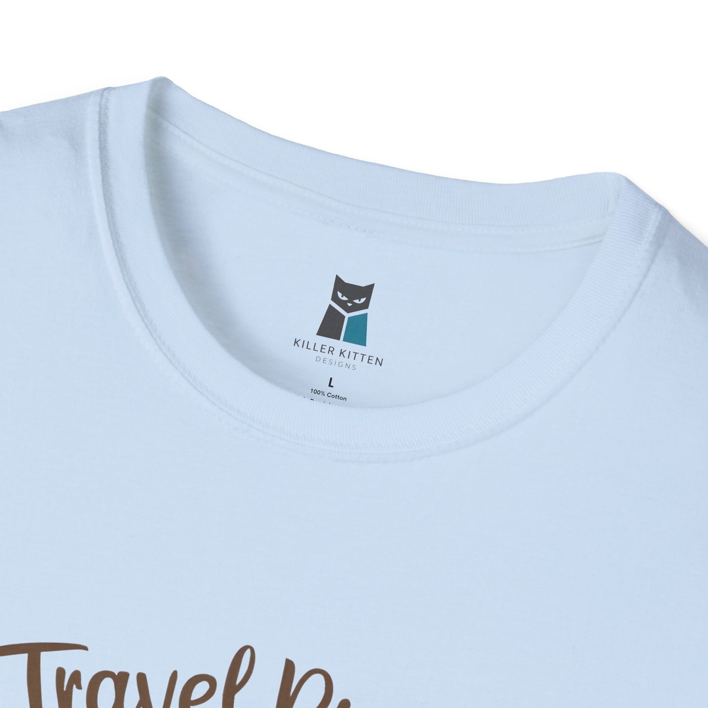 We Travel Purrfectly Together RV Camper Cat T-Shirt