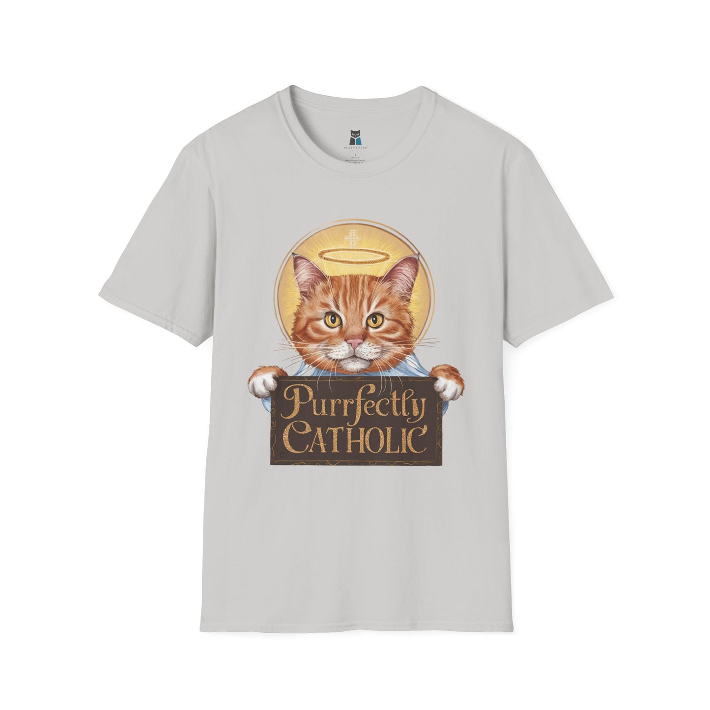 Purrfectly Catholic Cat T-Shirt