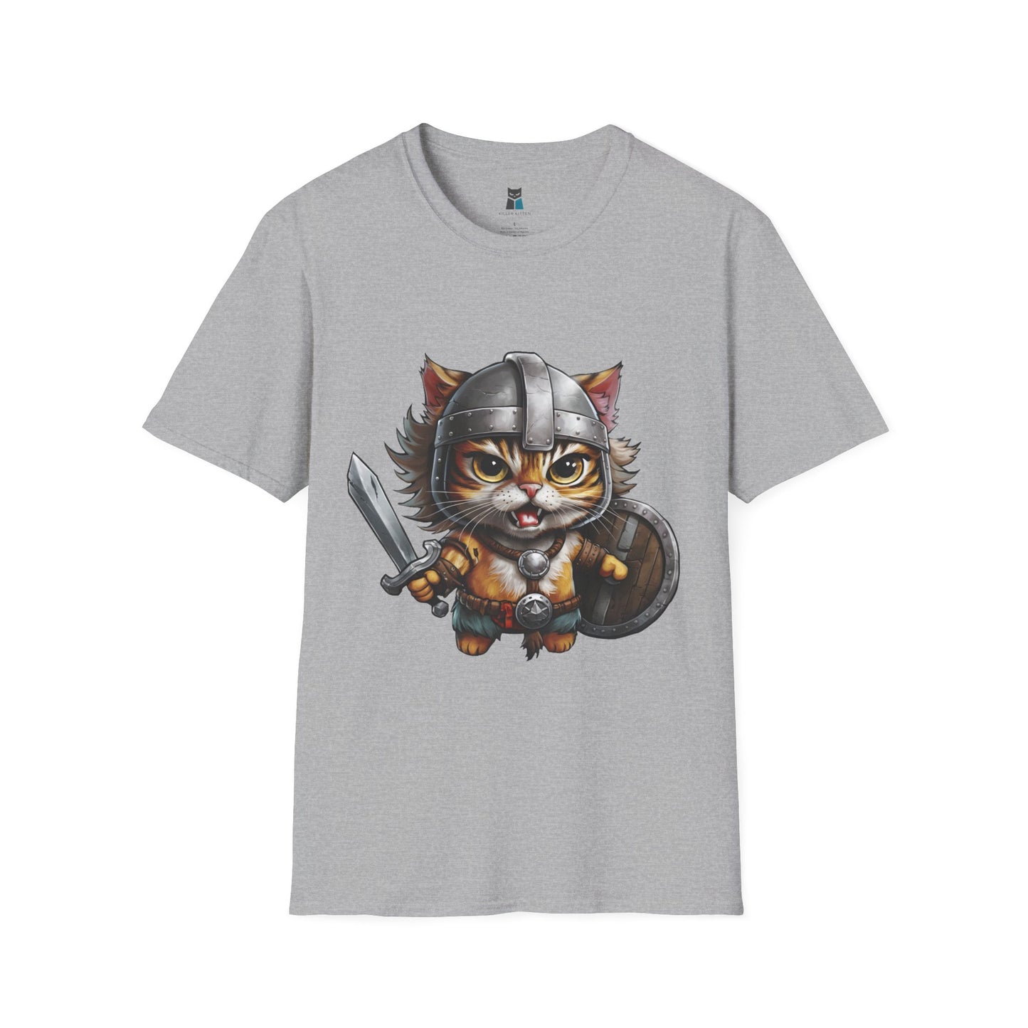 Fantasy Warrior Cat T-Shirt