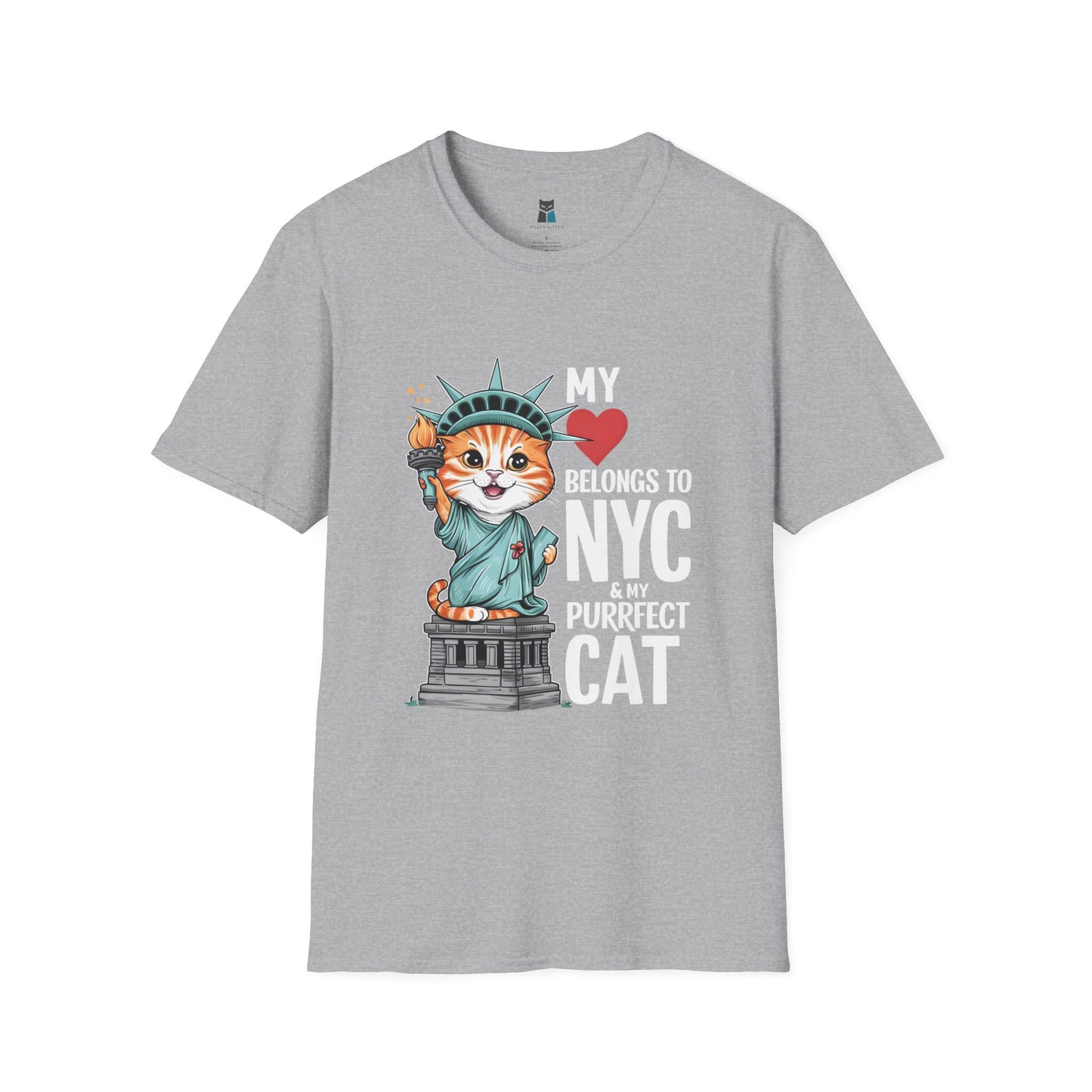 My Heart Belongs to NYC & My Purrfect Cat T-shirt