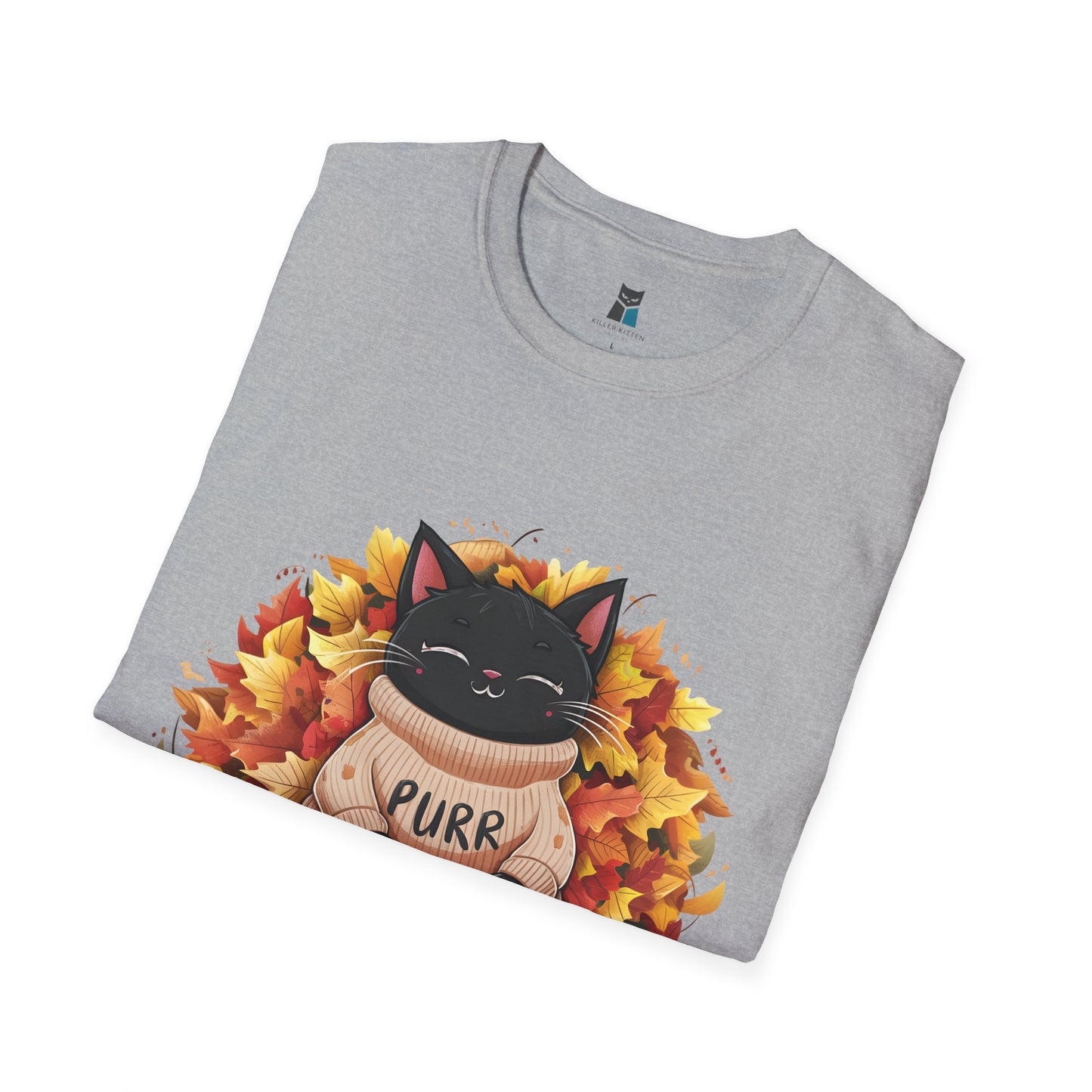 Cozy Fall Cat T-Shirt