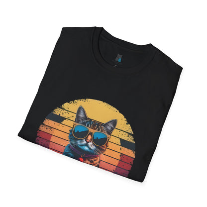 Retro Cool Cat T-Shirt