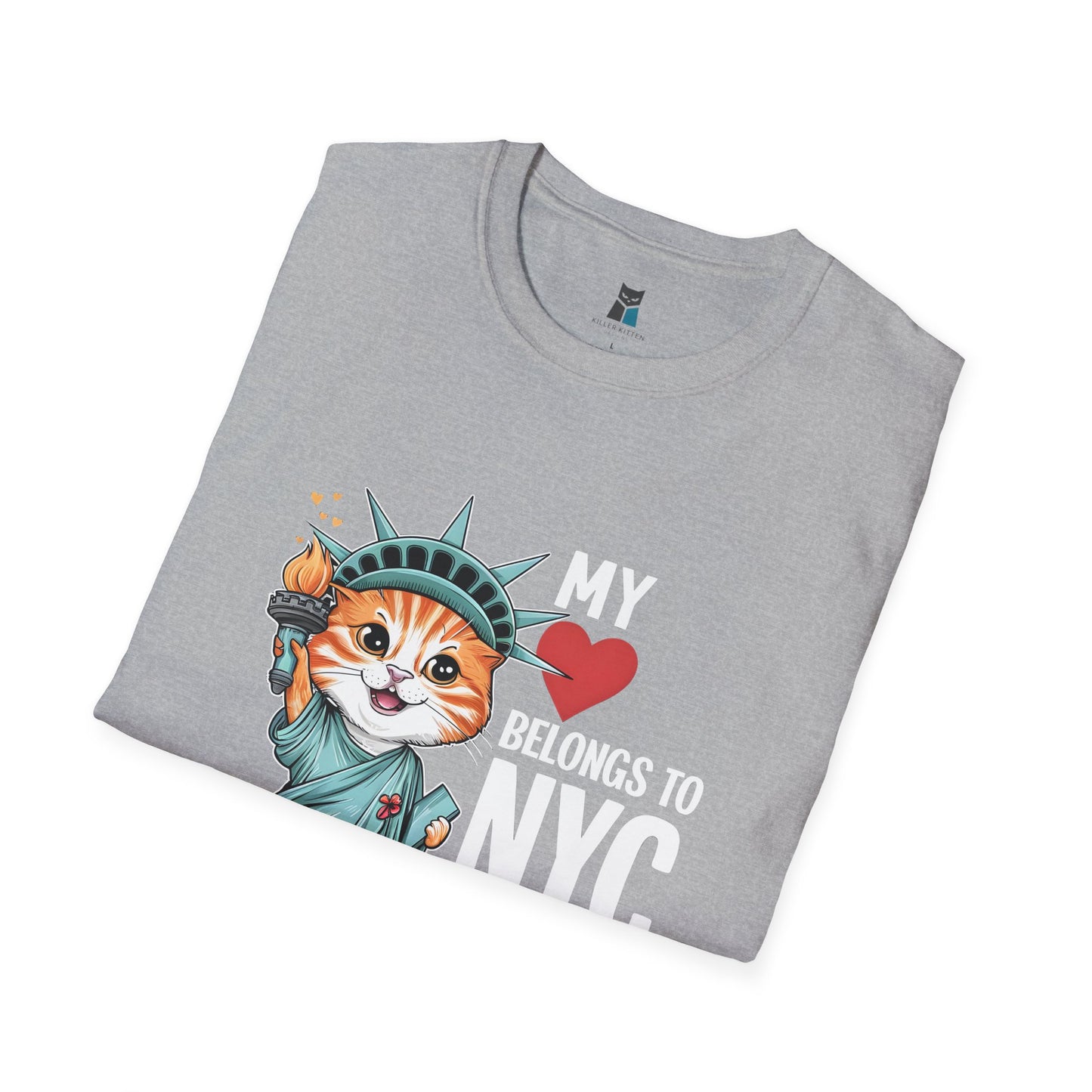 My Heart Belongs to NYC & My Purrfect Cat T-shirt