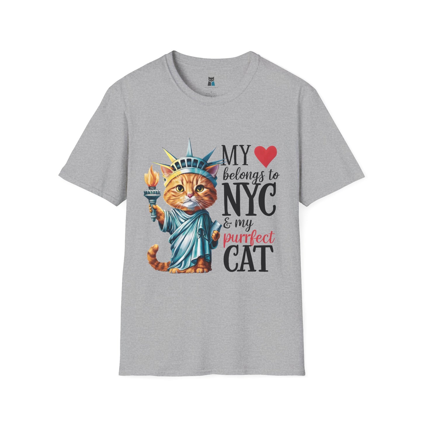 My Heart Belongs to NYC & My Purrfect Cat T-shirt