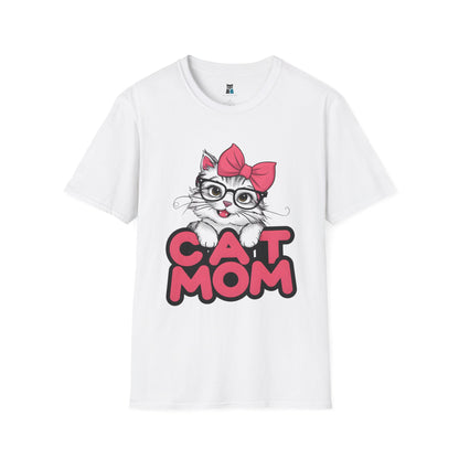 Adorable Cat Mom T-Shirt