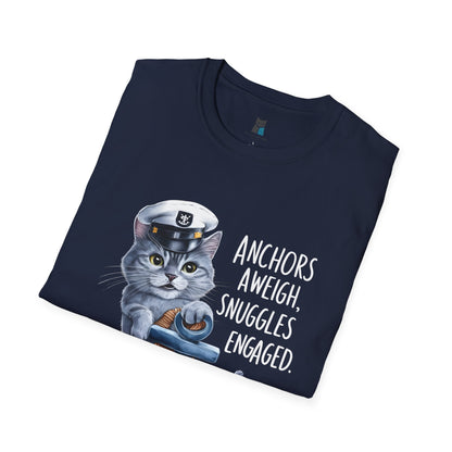 Anchors Aweigh Cat Lover T-Shirt