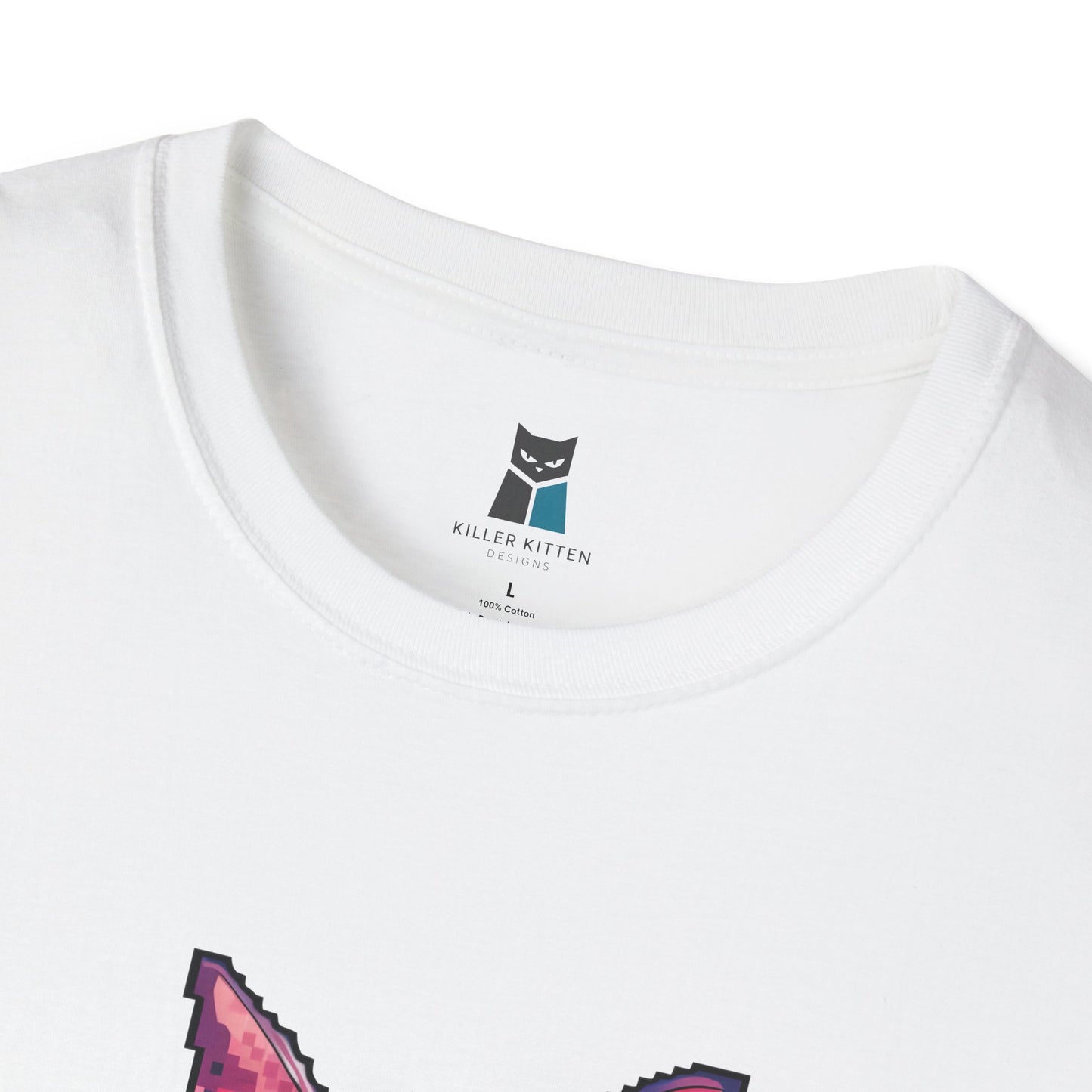 ESC to Pet Cat – Gamer & Cat Lover Graphic T-Shirt