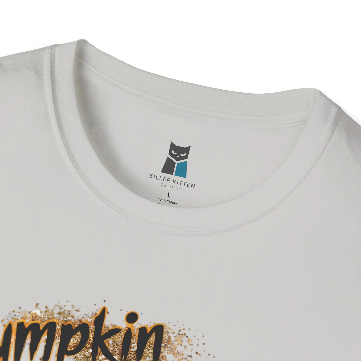 Pumpkin Spice & Purrfect Frights Halloween Cat T-Shirt