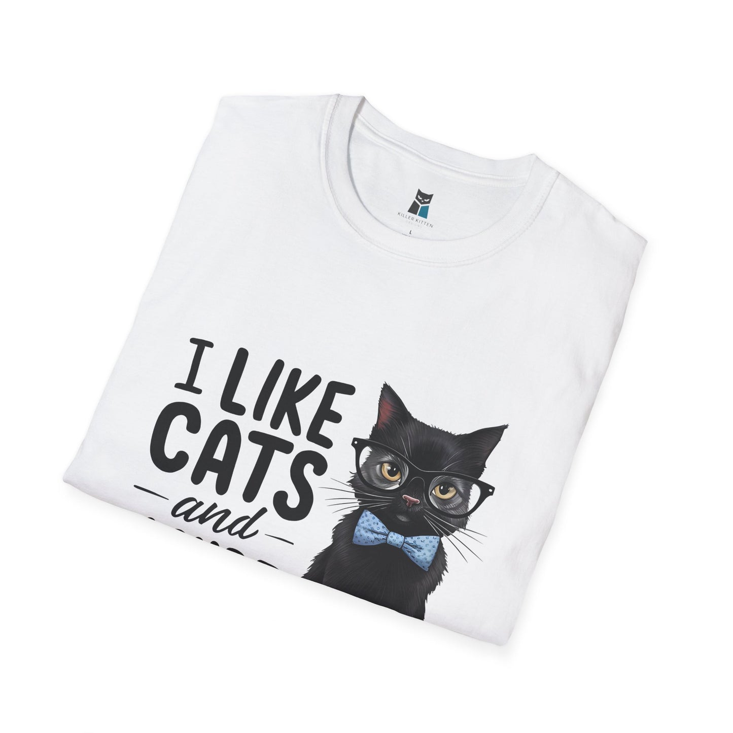 I Like Cats and Maybe 3 People T-Shirt