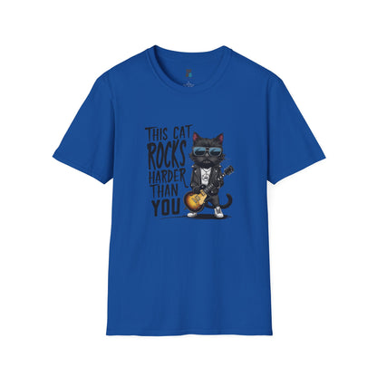 Rock and Roll Cat T-Shirt