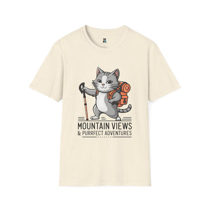 Hiking Adventure Cat T-Shirt