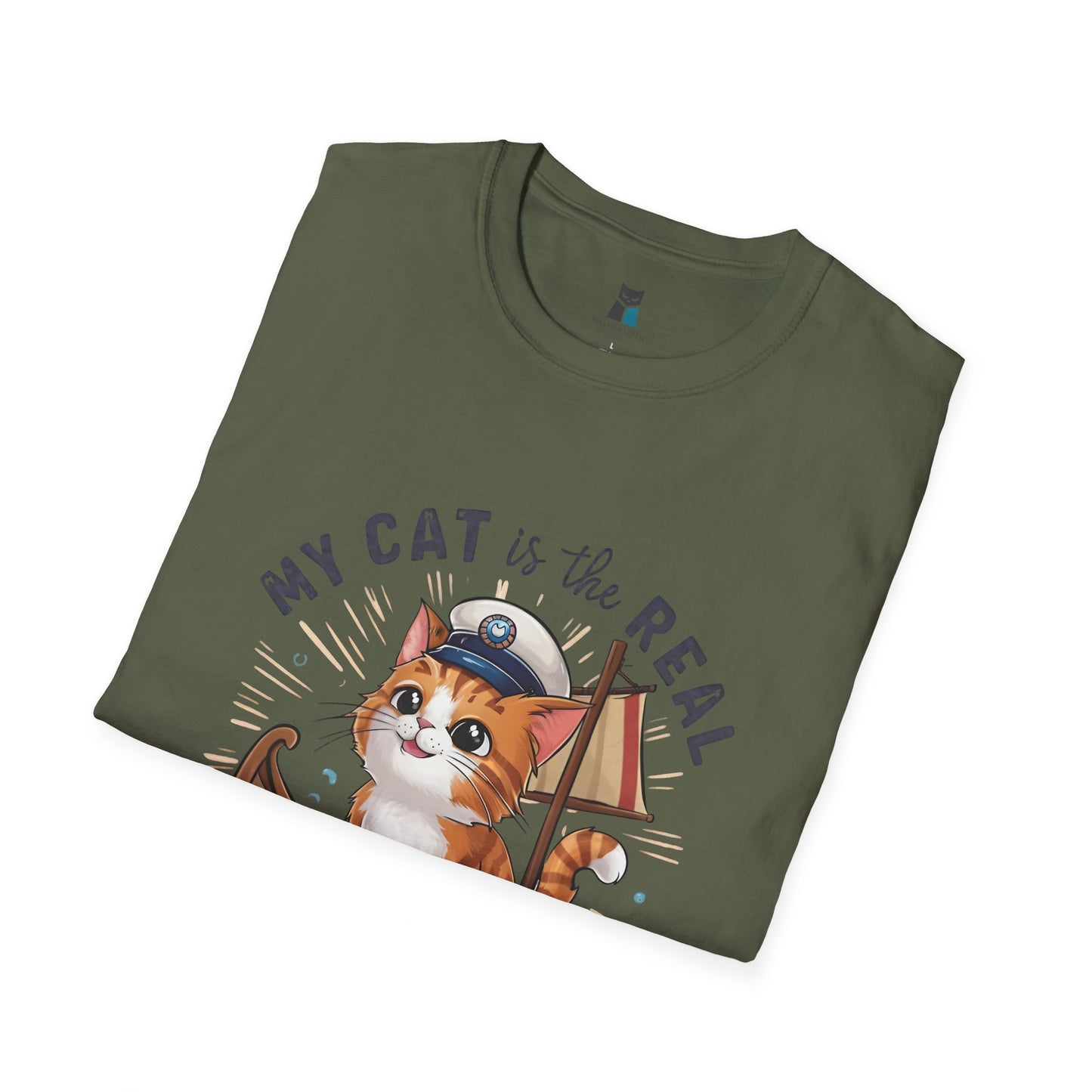 Captain Cat Boating T-Shirt