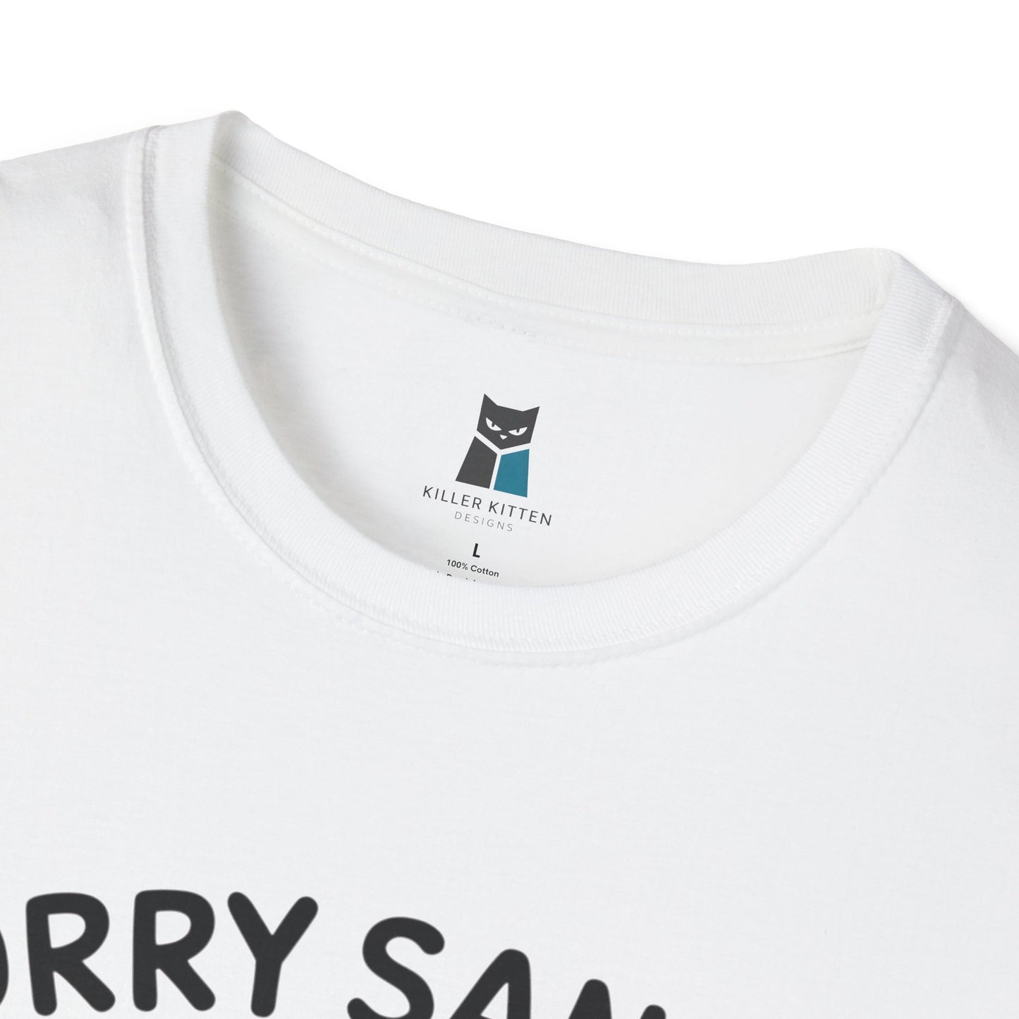 'Sorry Santa, I've Been Naughty' Christmas Cat T-Shirt