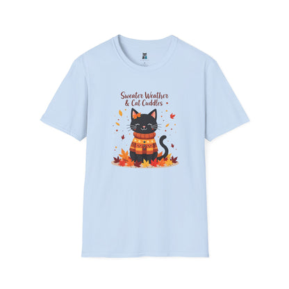 Sweater Weather & Cat Cuddles T-Shirt