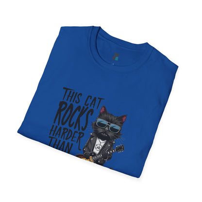 Rock and Roll Cat T-Shirt